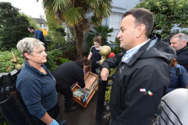 Taoiseach Leo Varadkar met with angry locals in Midleton on Thursday. Picture: Dan Linehan Taoiseach Leo Varadkar met with angry locals in Midleton on Thursday. Picture: Dan Linehan