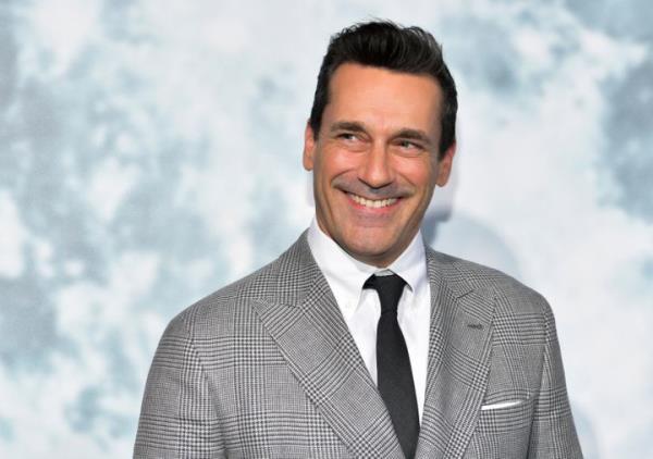 Hamm attends the premiere of FOX’s “Lucy In The Sky” on Sep. 25, 2019, in Los Angeles. The actor recently said that the lead role in the 2014 film “Gone Girl” was meant to be his, but he passed on it due to his commitment to “Mad Men.”
