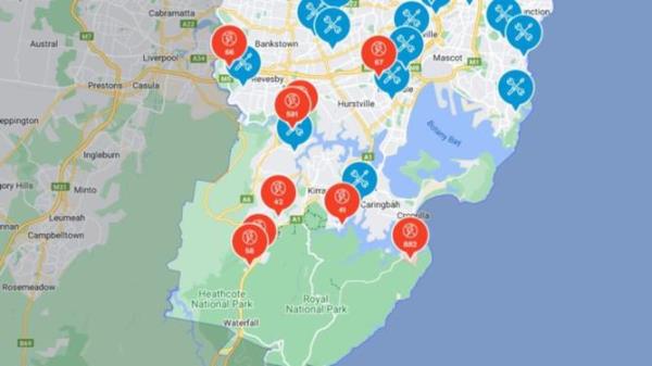 More than 3000 properties are without power in south Sydney. Picture AusGrid.JPG