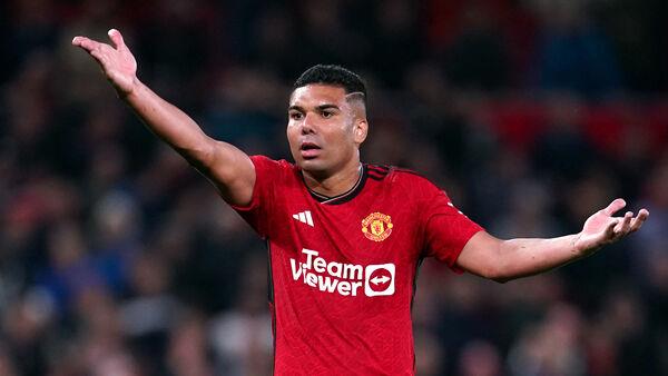 Man Utd midfielder Casemiro sidelined for ‘several weeks’ with hamstring injury
