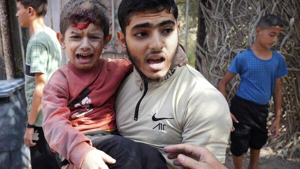 Israeli forces strike near hospitals as troops push further into Gaza