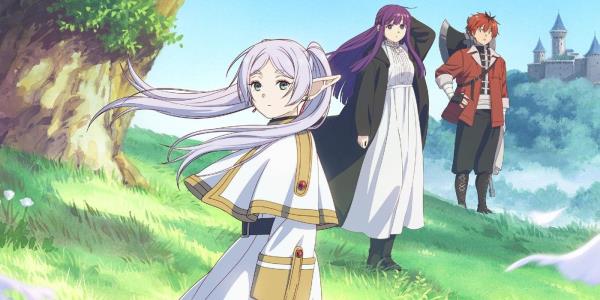 The main cast of Frieren