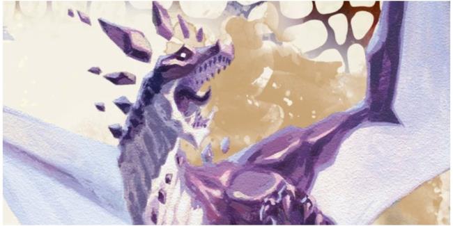 amethyst dragon d&d art