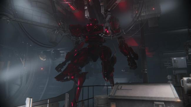 Armored Core 6, The AC sitting in the garage