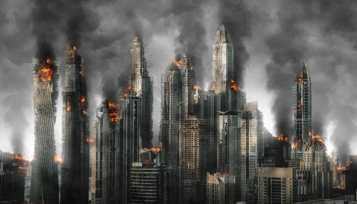 迪拜菲律宾餐厅丹帕被大火烧毁 迪拜菲律宾餐厅丹帕被大火烧毁