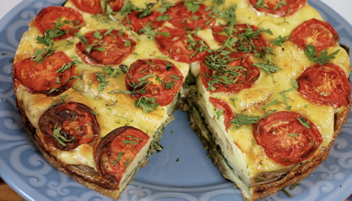 香甜可口的番茄塔挞食谱