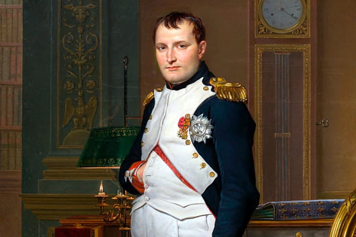 The Emperor Napoleon in His Study at the Tuileries by Jacques-Louis David