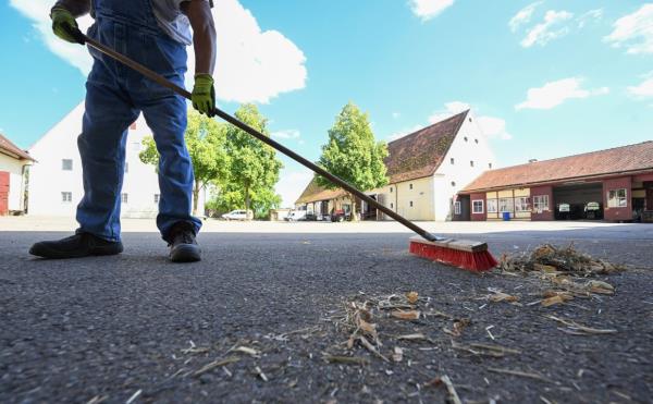 在德国，囚犯是如何挤奶和出售农产品的