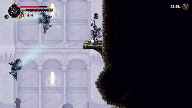 Forgotten Tribute Location In Sacred Entombments in Blasphemous 2