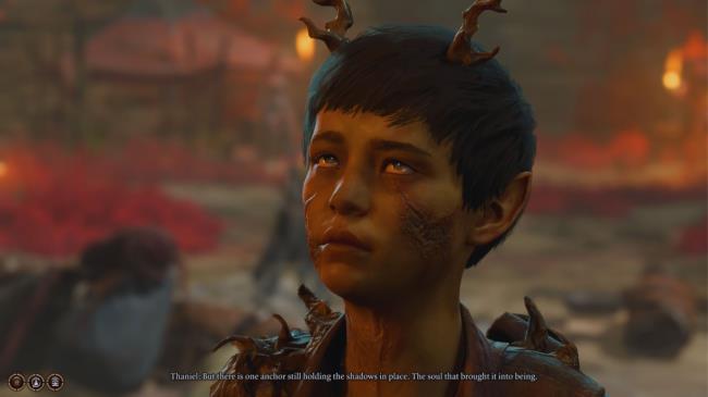 Baldur's Gate 3 - Thaniel asking the player to lift the curse by killing Thorm
