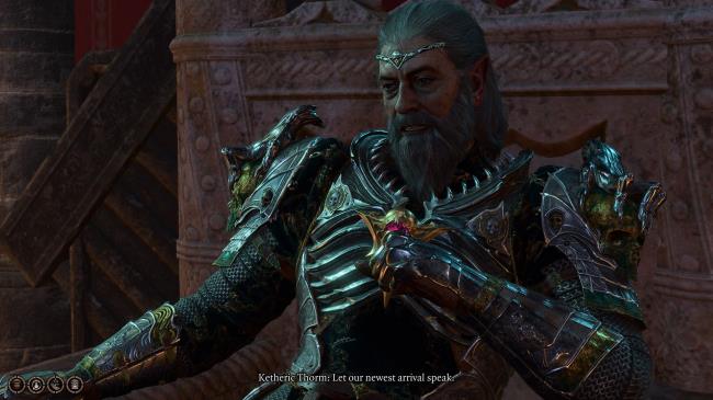 Baldur's Gate 3 Ketheric Thorm In Throne