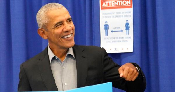 前总统奥巴马、米歇尔在芝加哥投票