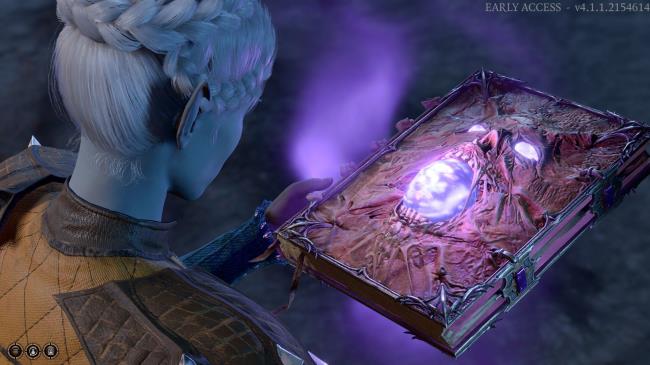 Player Drow Cleric Inserts Amethyst Stone Into Necromancy Of Thay To Open