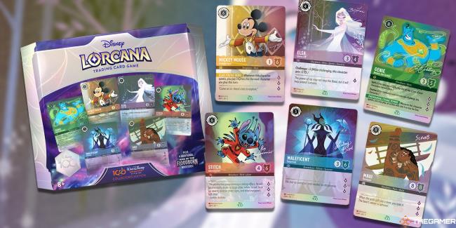 Lorcana的迪士尼100版包括迪士尼动画师的六张独家卡片