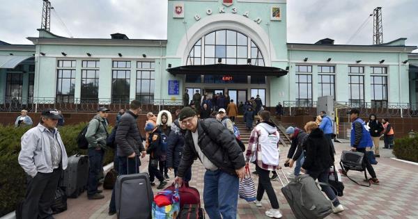 俄罗斯当局建议平民离开乌克兰地区