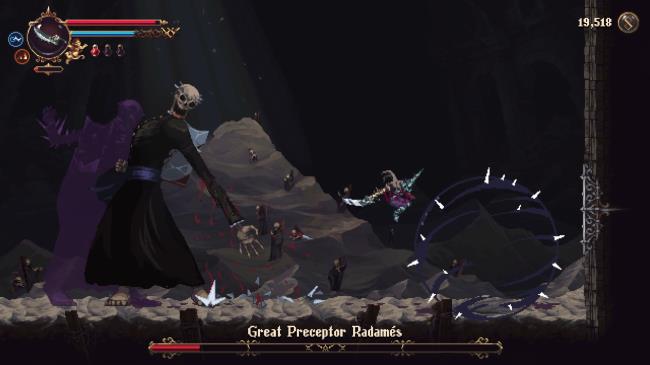 Blasphemous-2-Great-Preceptor-Radames-Glass-Lightning