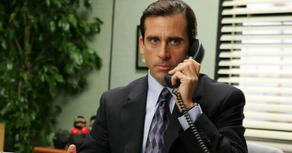 Steve Carell as Michael Scott in The Office