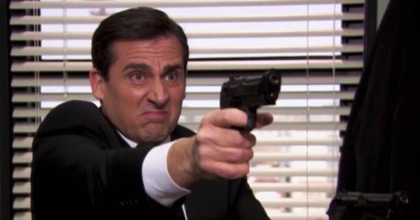 michael scott the office threat level midnight