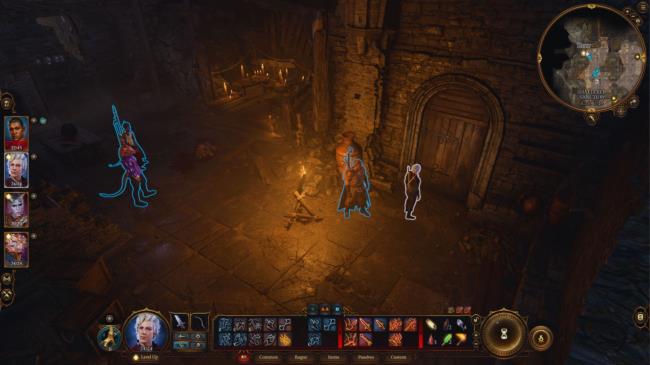 Baldur's Gate 3 - Lockpicking the door in Priestess Gut's room