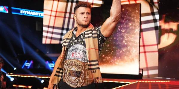 AEW World Champion MJF
