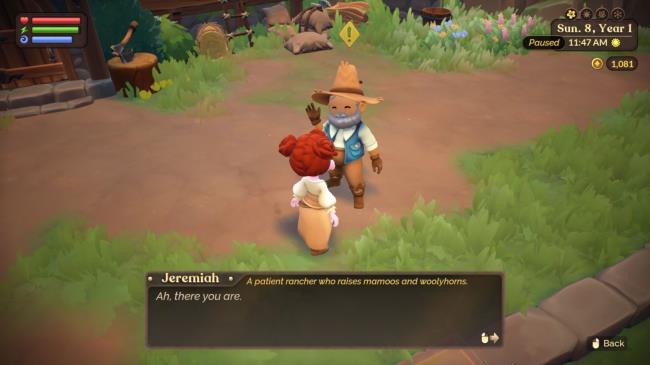 Jeremiah in Fae Farm