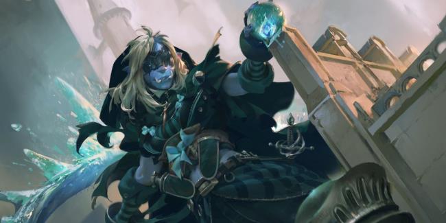 Dungeons & Dragons monk in a temple