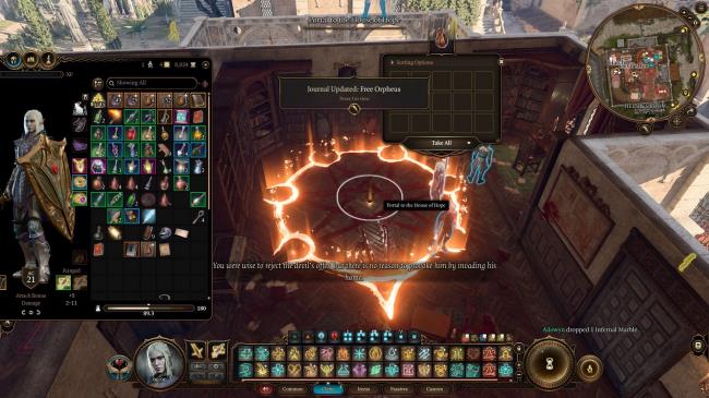 Player Successfully Opens A Portal To The House Of Hope In Devil's Fee In Baldur's Gate 3