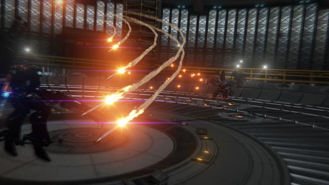 Player fighting Cinder Carla Armored Core 6