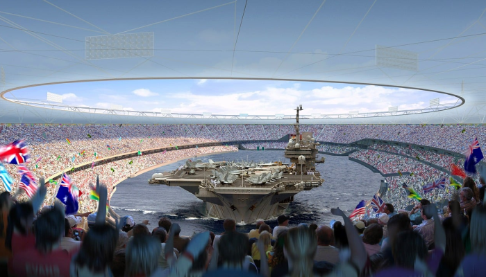 用两艘航空母舰,美国想在以色列周围制造一个海军泡沫 用两艘航空母舰,美国想在以色列周围制造一个海军泡沫